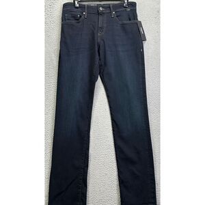 Mavi Jeans Men 29X34 Matt Blue Deep Used Williamsburg Relaxed Straight Denim NEW